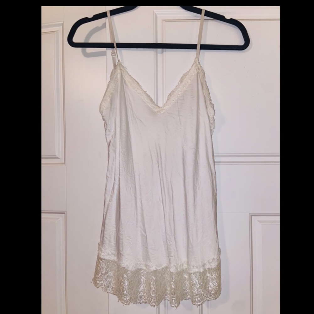 Silk tank top
